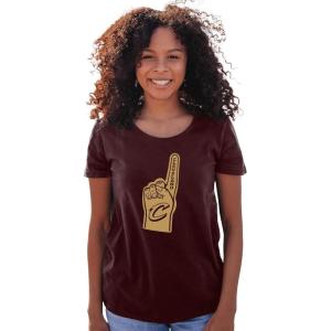 Blue 84 NBA Womens NBA Officially Licensed Women’s T-Shirt Icon Team Color(Team Color)