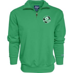Blue 84 NBA unisex-adult Nba Officially Licensed Quarter Zip Sweatshirt Icon Team Color(Team Color)