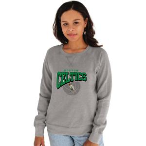 Blue 84 NBA womens Nba Officially Licensed Women’s Crewneck Sweatshirt Burnout(Team Color)