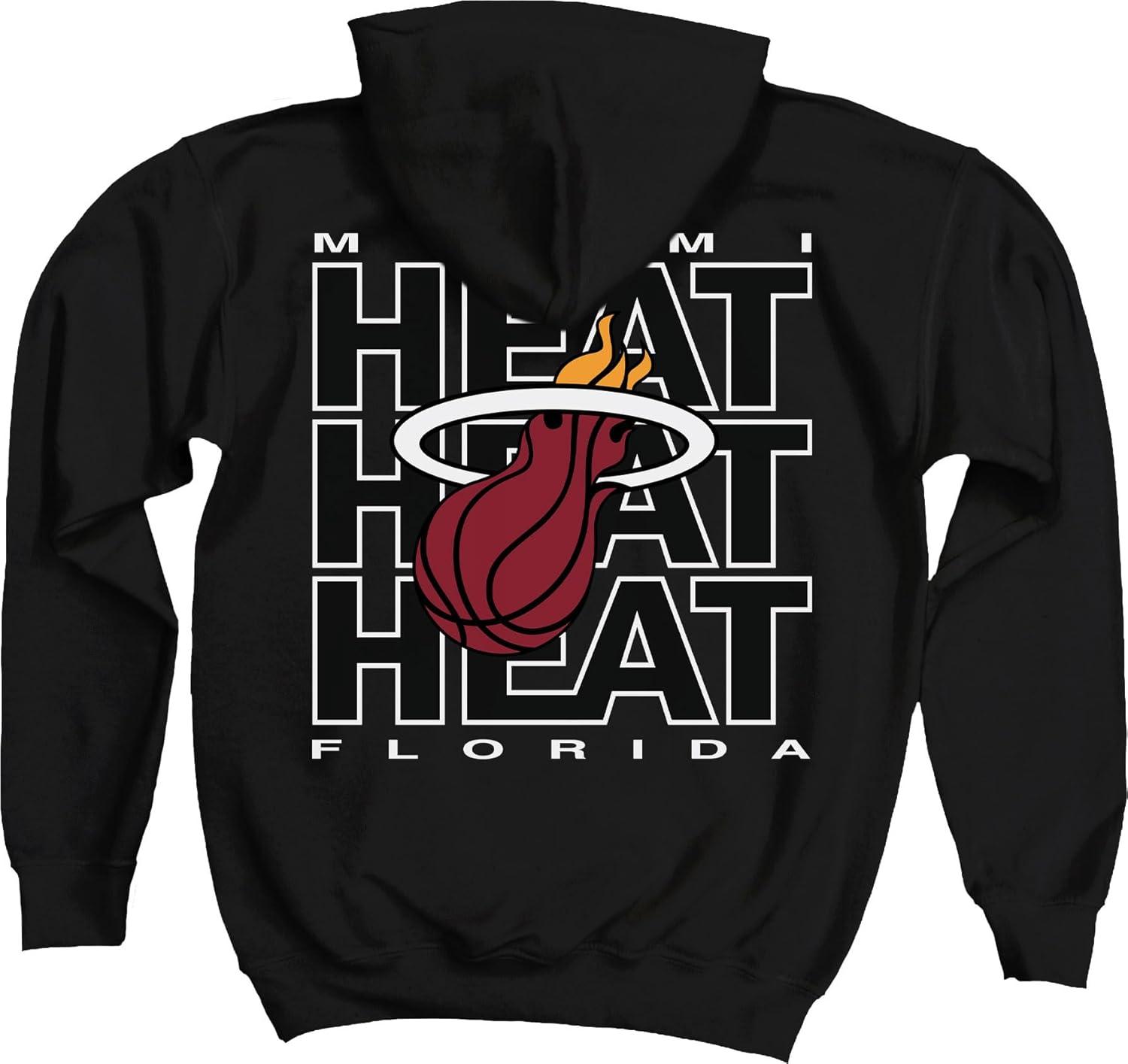 imageBlue 84 Kids NBA Officially Licensed Youth Hooded Sweatshirt FrontBack PressTeam Color