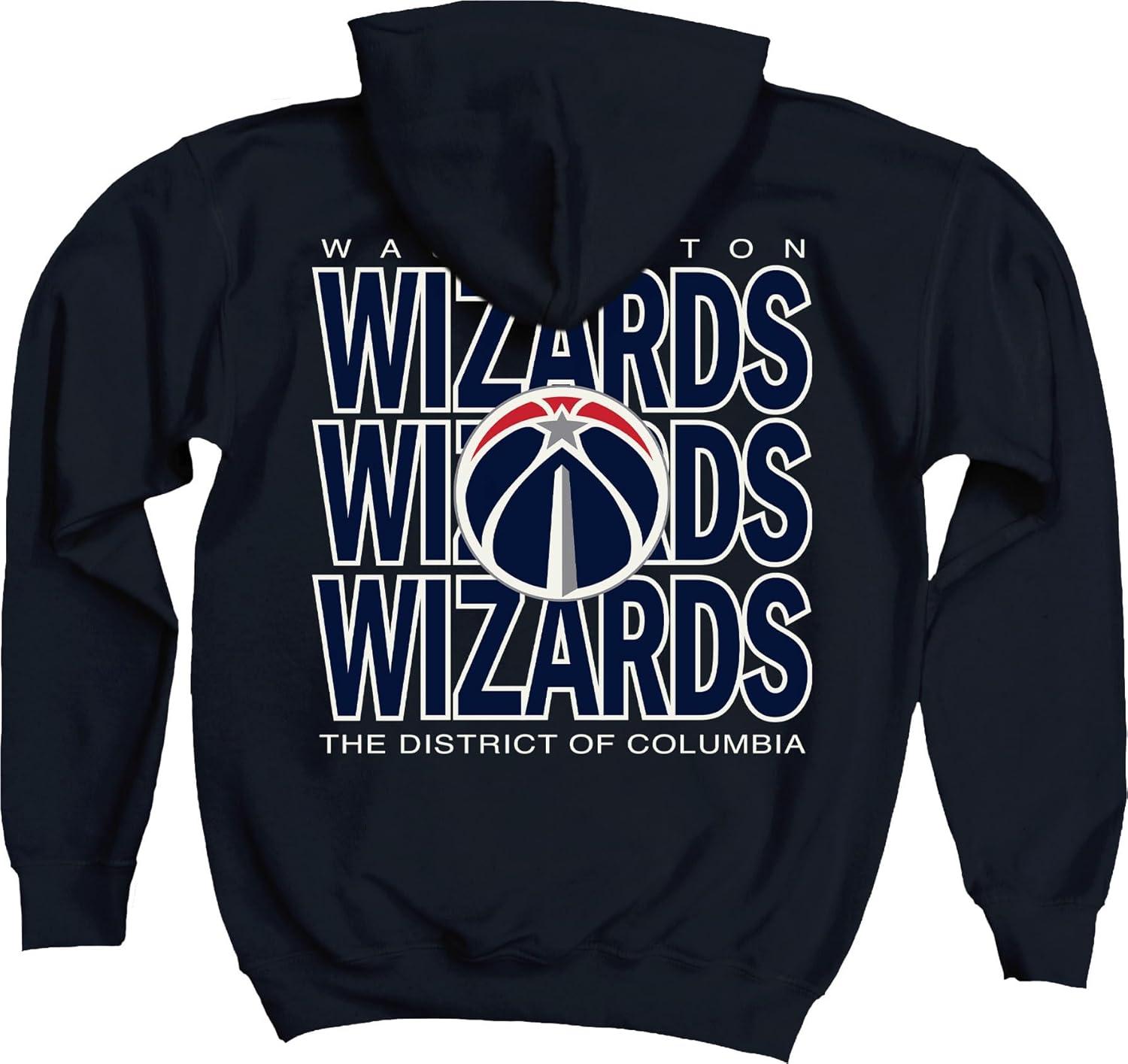 imageBlue 84 Kids NBA Officially Licensed Youth Hooded Sweatshirt FrontBack PressTeam Color