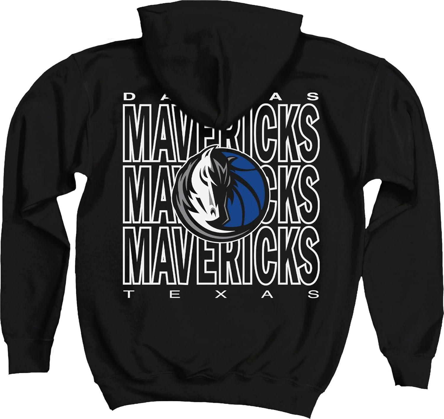 imageBlue 84 Kids NBA Officially Licensed Youth Hooded Sweatshirt FrontBack PressTeam Color