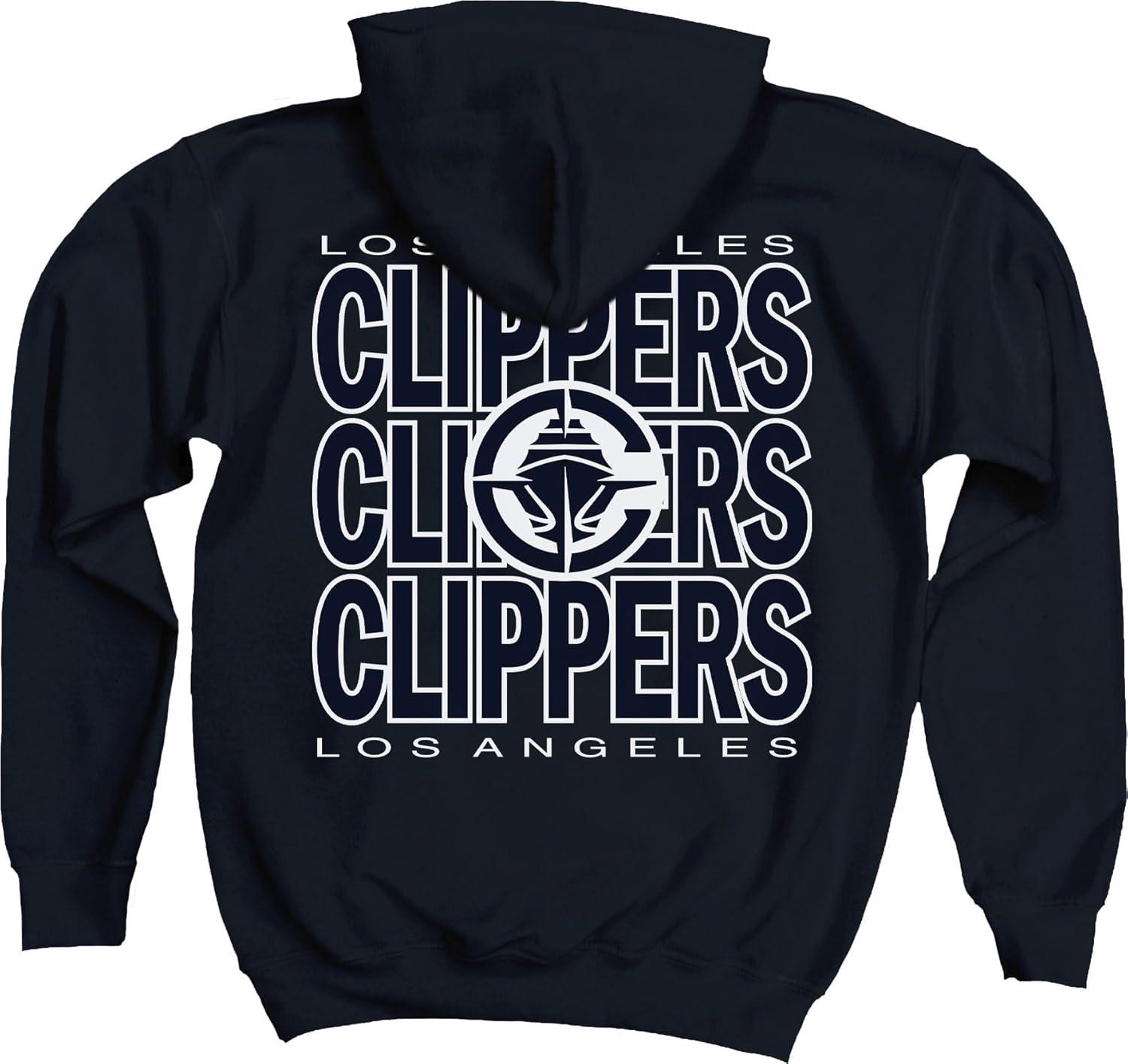 imageBlue 84 Kids NBA Officially Licensed Youth Hooded Sweatshirt FrontBack PressTeam Color