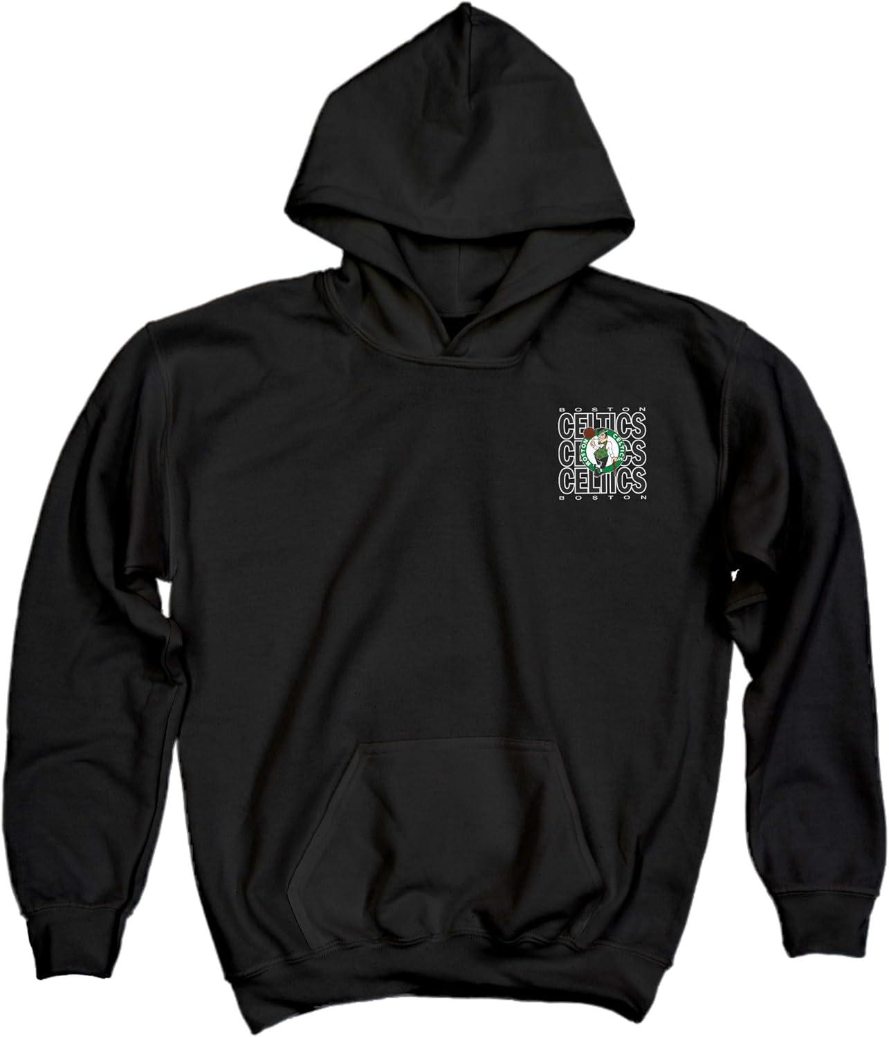 imageBlue 84 Kids NBA Officially Licensed Youth Hooded Sweatshirt FrontBack PressTeam Color