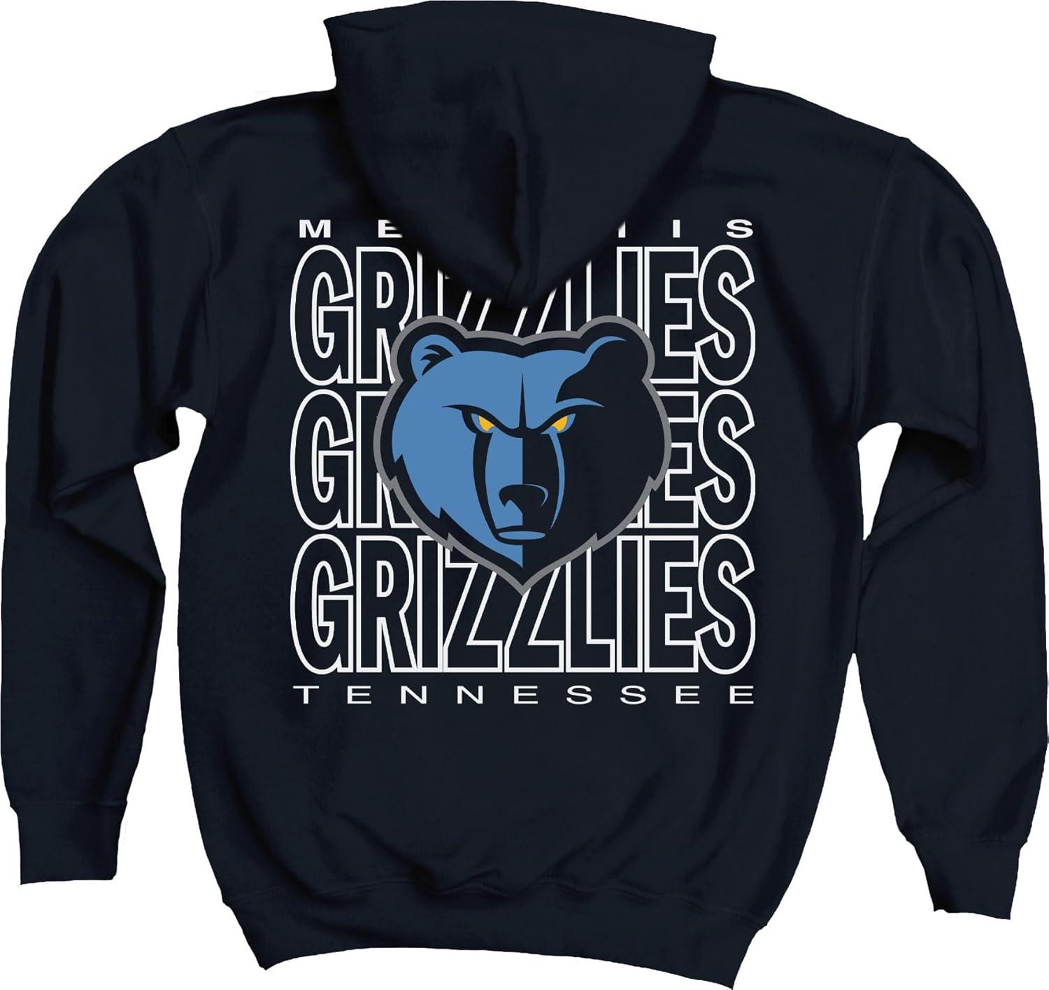 imageBlue 84 Kids NBA Officially Licensed Youth Hooded Sweatshirt FrontBack PressTeam Color