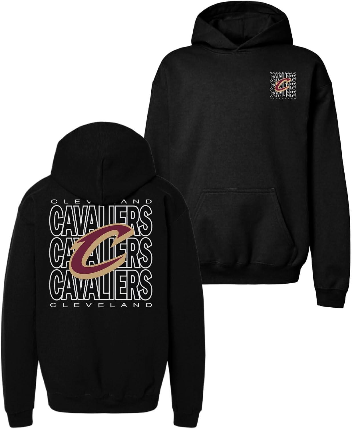 imageBlue 84 Kids NBA Officially Licensed Youth Hooded Sweatshirt FrontBack PressTeam Color