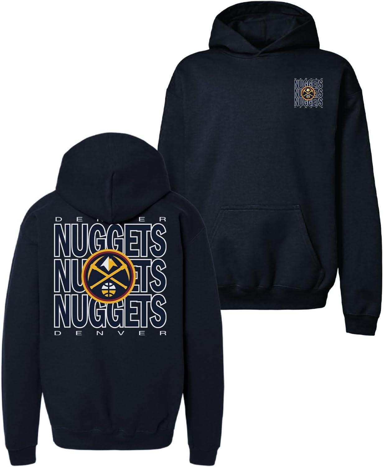 imageBlue 84 Kids NBA Officially Licensed Youth Hooded Sweatshirt FrontBack PressTeam Color