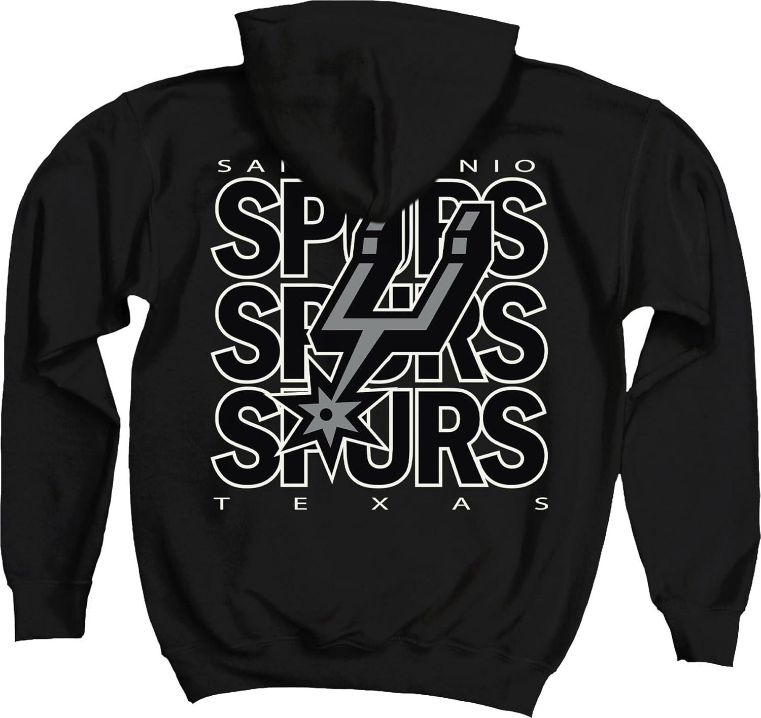 imageBlue 84 Kids NBA Officially Licensed Youth Hooded Sweatshirt FrontBack PressTeam Color