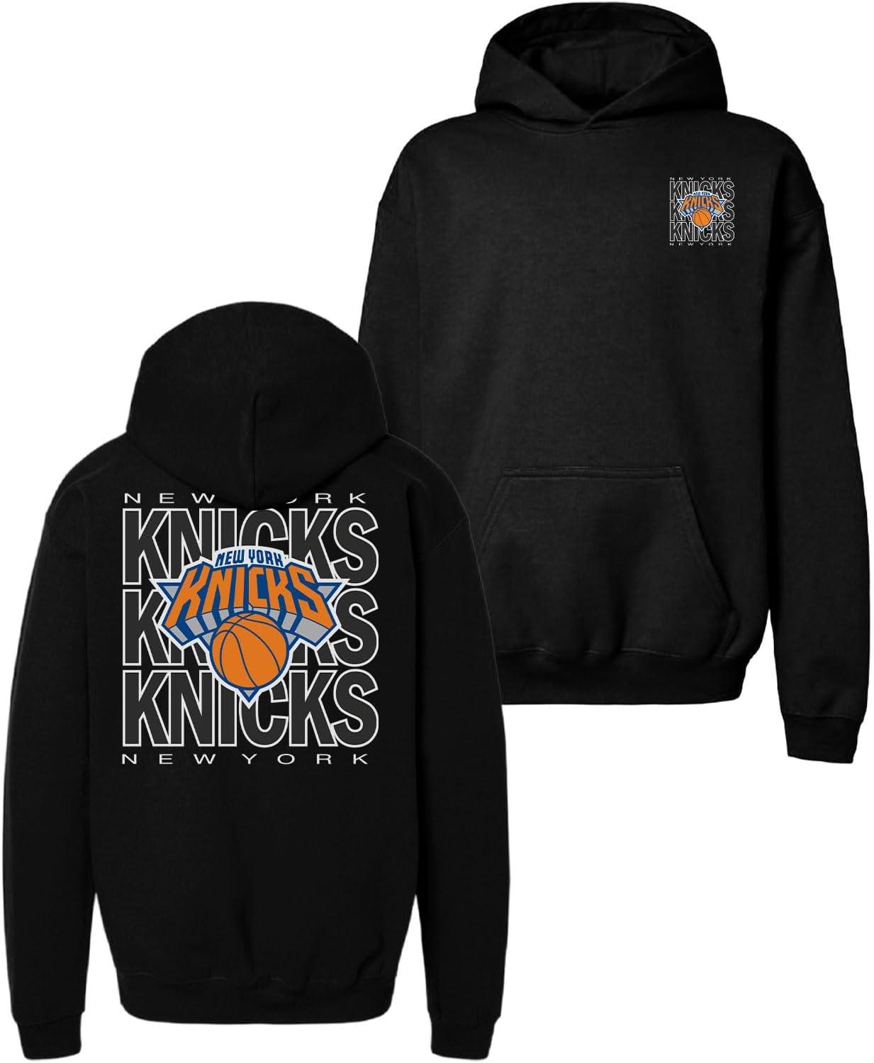 imageBlue 84 Kids NBA Officially Licensed Youth Hooded Sweatshirt FrontBack PressTeam Color