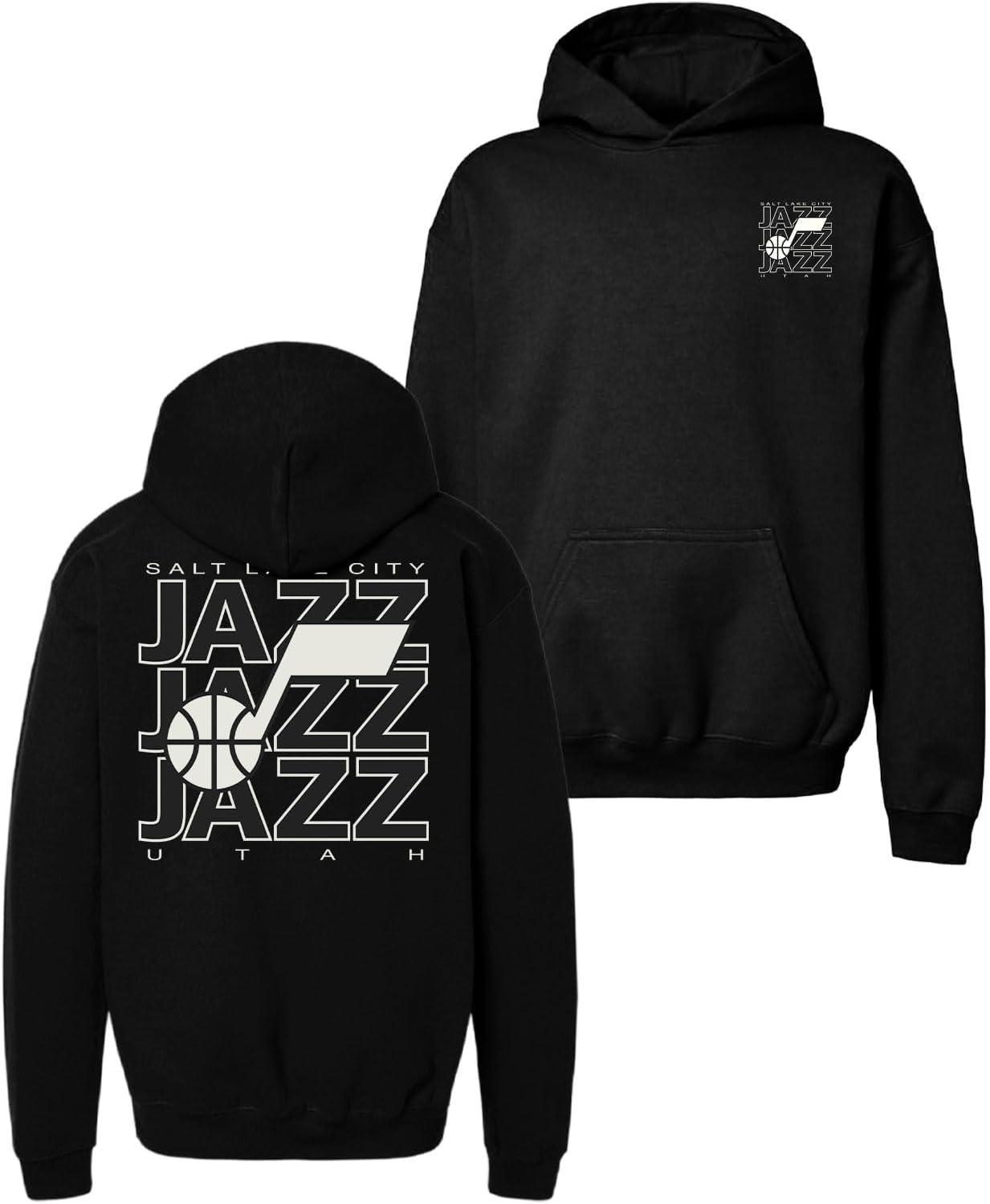 imageBlue 84 Kids NBA Officially Licensed Youth Hooded Sweatshirt FrontBack PressTeam Color