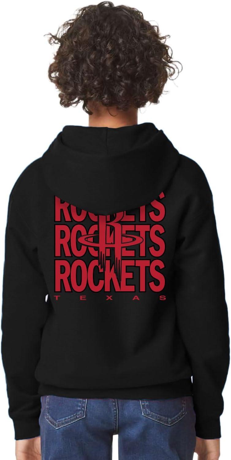 imageBlue 84 Kids NBA Officially Licensed Youth Hooded Sweatshirt FrontBack PressTeam Color