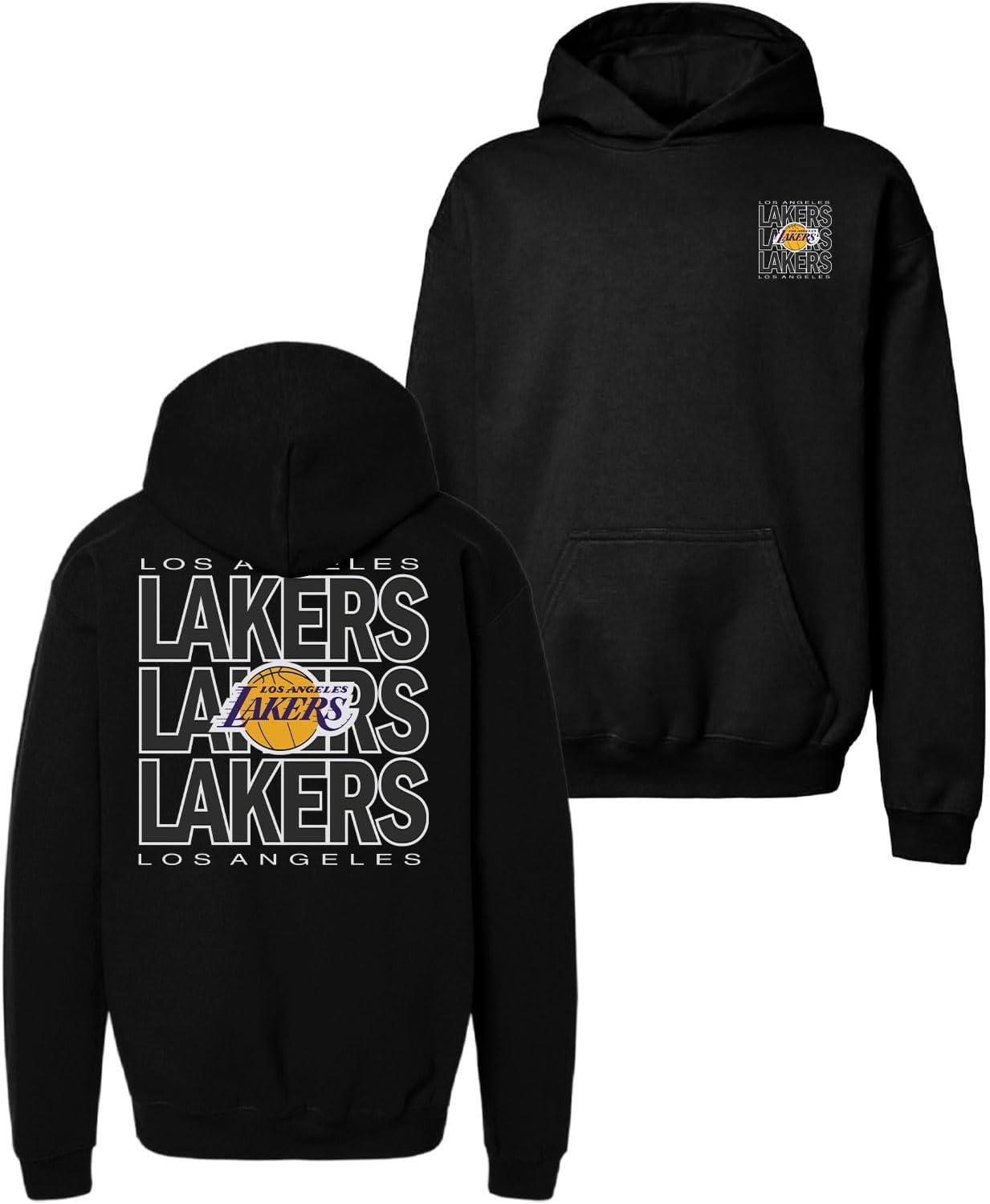 imageBlue 84 Kids NBA Officially Licensed Youth Hooded Sweatshirt FrontBack PressTeam Color