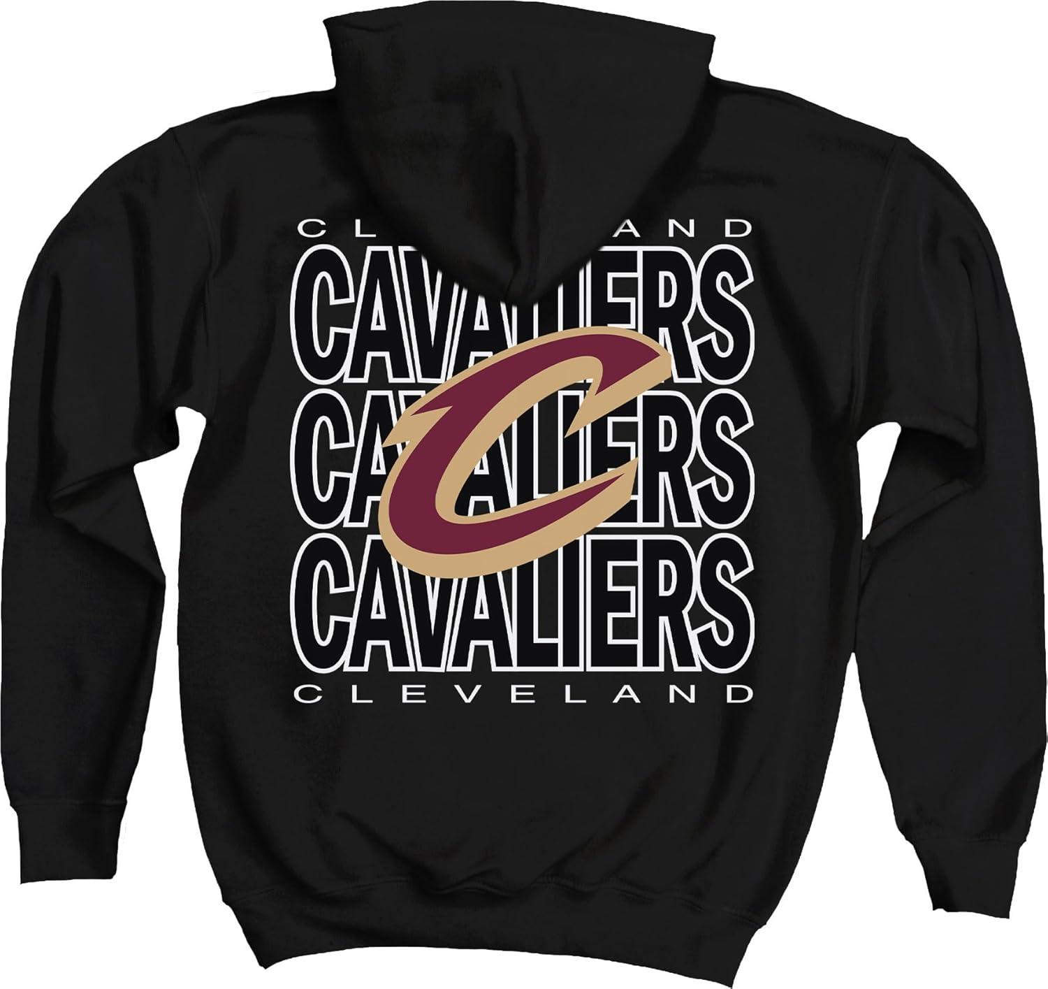 imageBlue 84 Kids NBA Officially Licensed Youth Hooded Sweatshirt FrontBack PressTeam Color