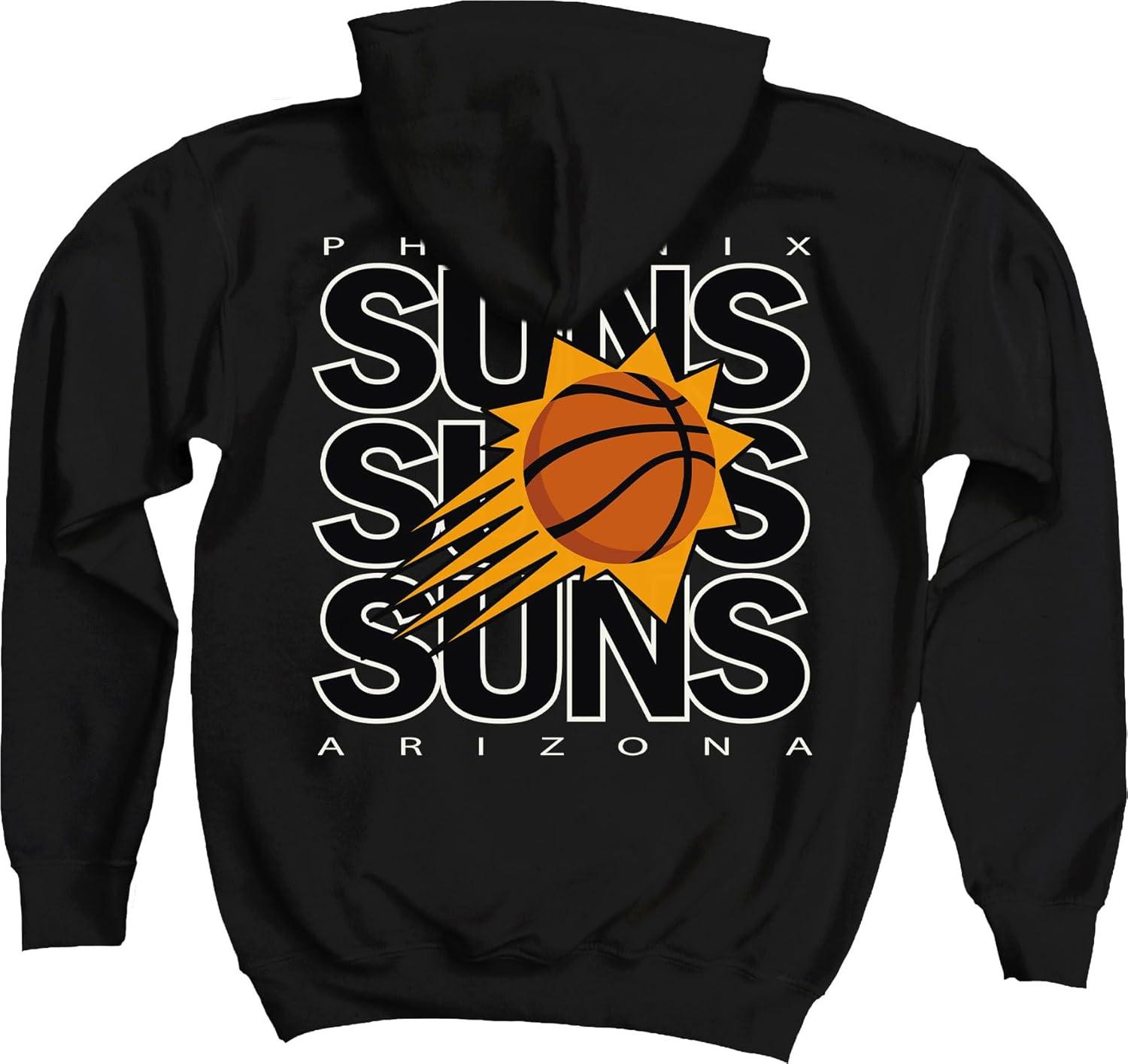 imageBlue 84 Kids NBA Officially Licensed Youth Hooded Sweatshirt FrontBack PressTeam Color