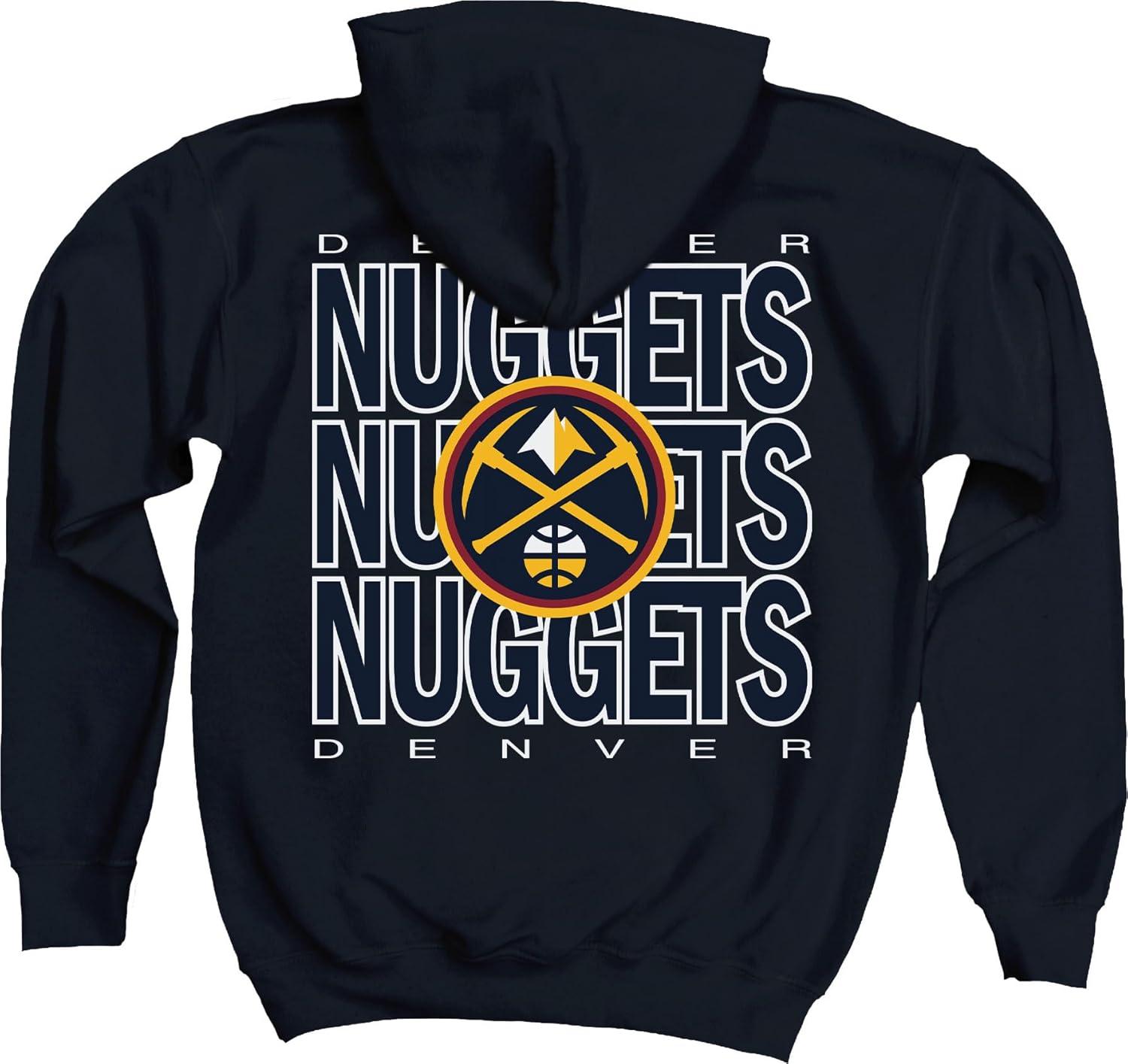 imageBlue 84 Kids NBA Officially Licensed Youth Hooded Sweatshirt FrontBack PressTeam Color