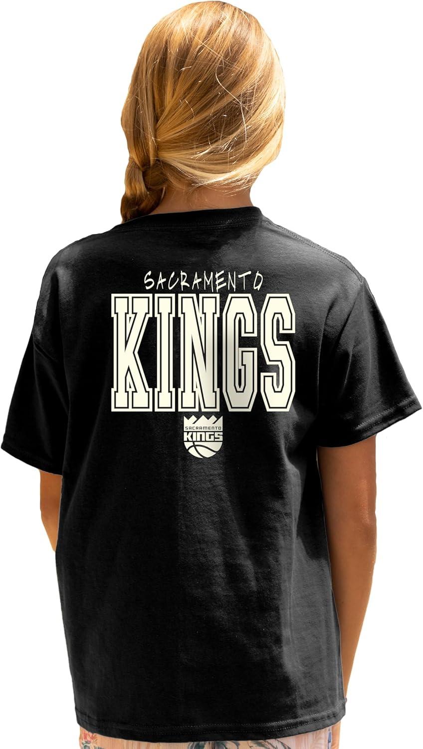 imageBlue 84 Unisex Kids NBA Officially Licensed Youth TShirt Pop Echo BlackBlack