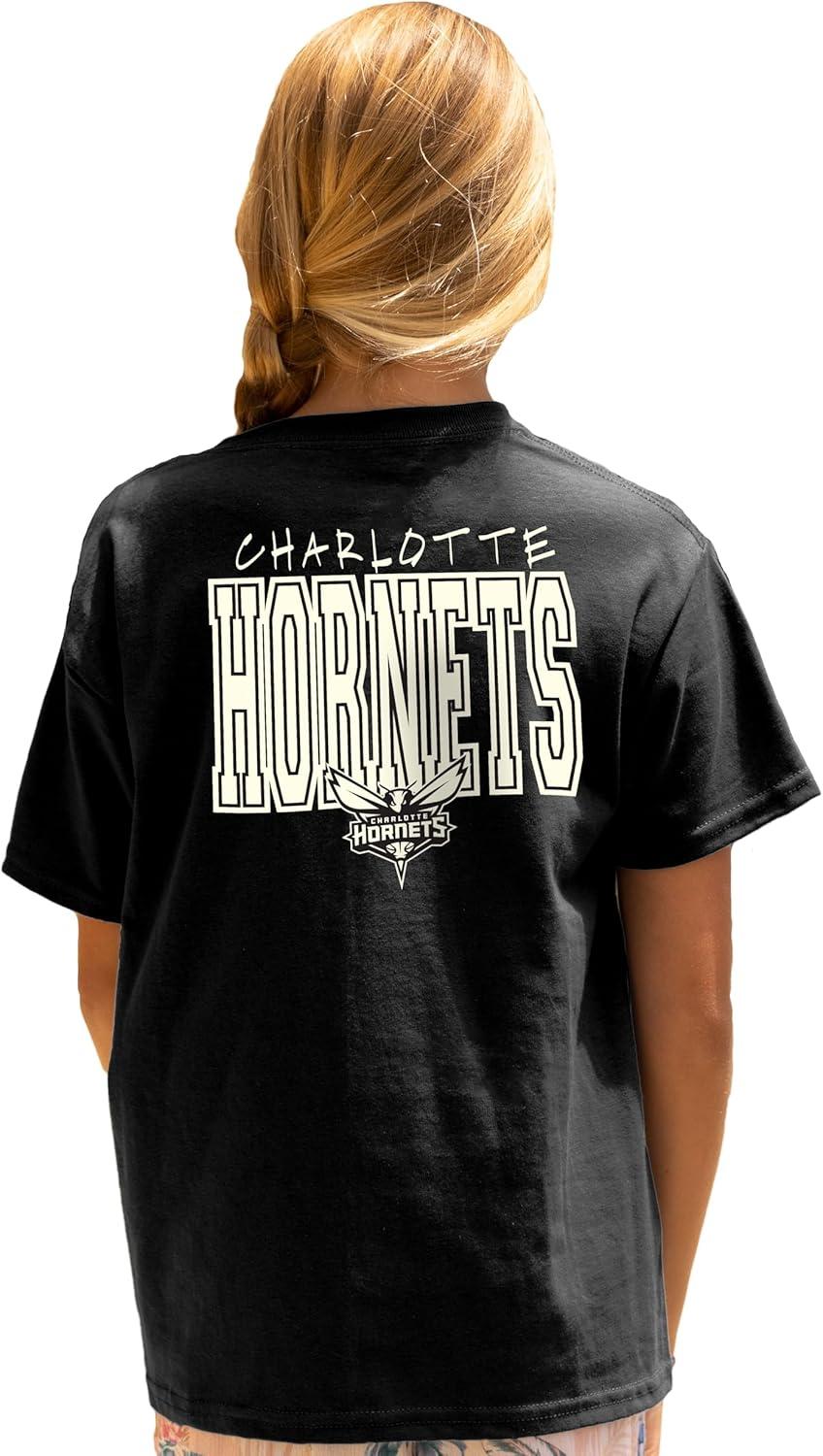 imageBlue 84 Unisex Kids NBA Officially Licensed Youth TShirt Pop Echo BlackBlack