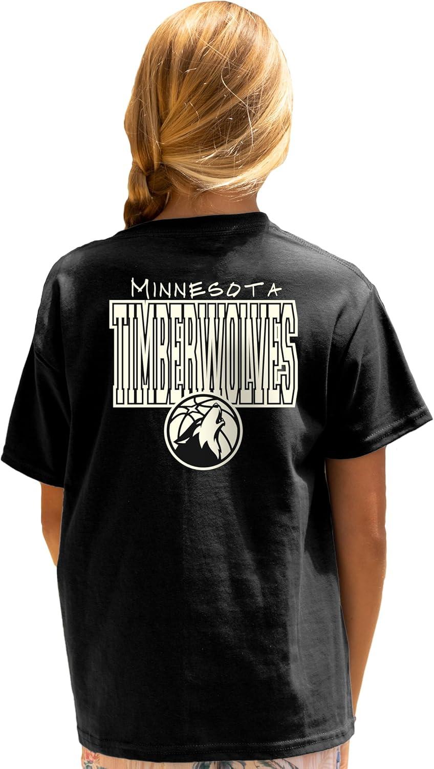 imageBlue 84 Unisex Kids NBA Officially Licensed Youth TShirt Pop Echo BlackBlack