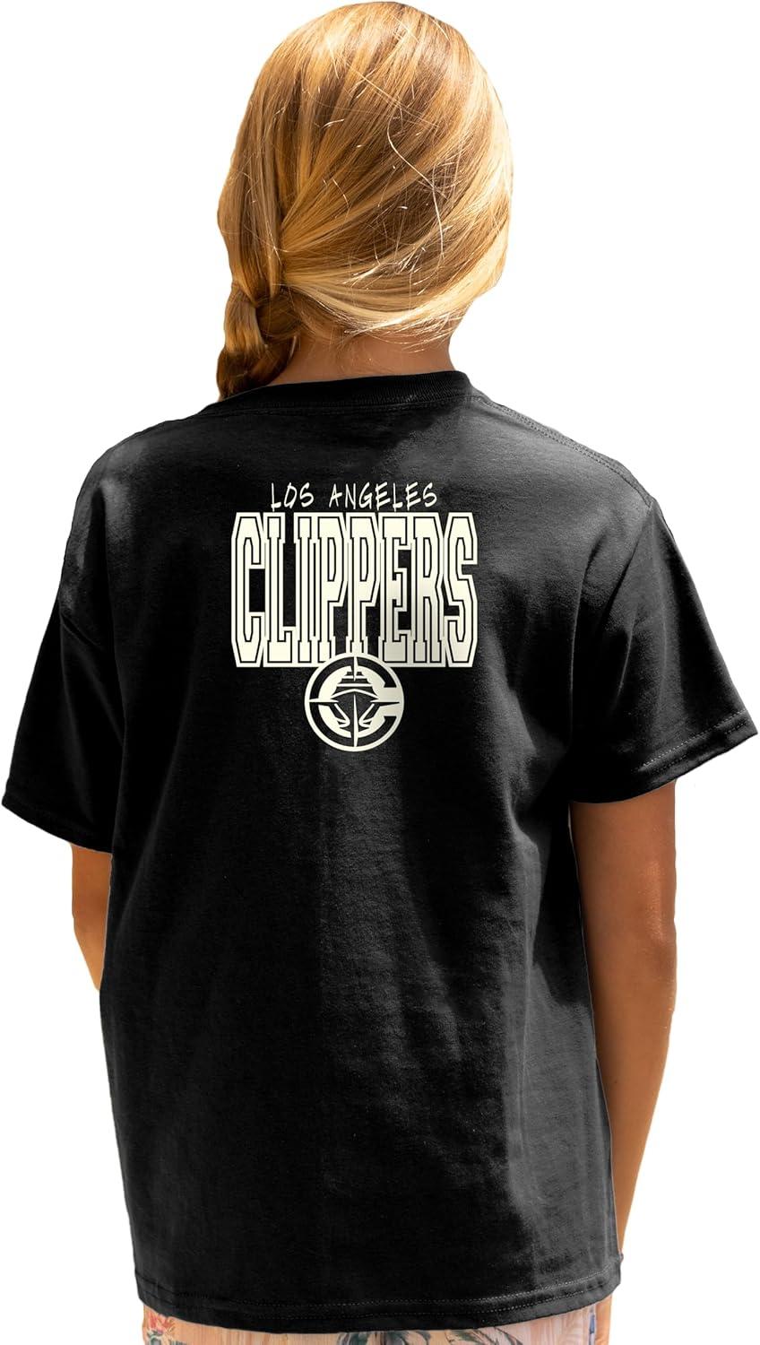 imageBlue 84 Unisex Kids NBA Officially Licensed Youth TShirt Pop Echo BlackBlack