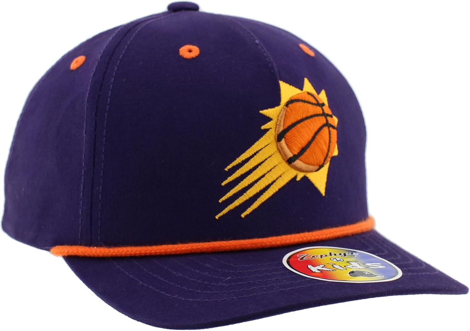 imageZHATS NBA Unisex Kids NBA Officially Licensed Youth Rope Hat Snapback MementoTeam Color