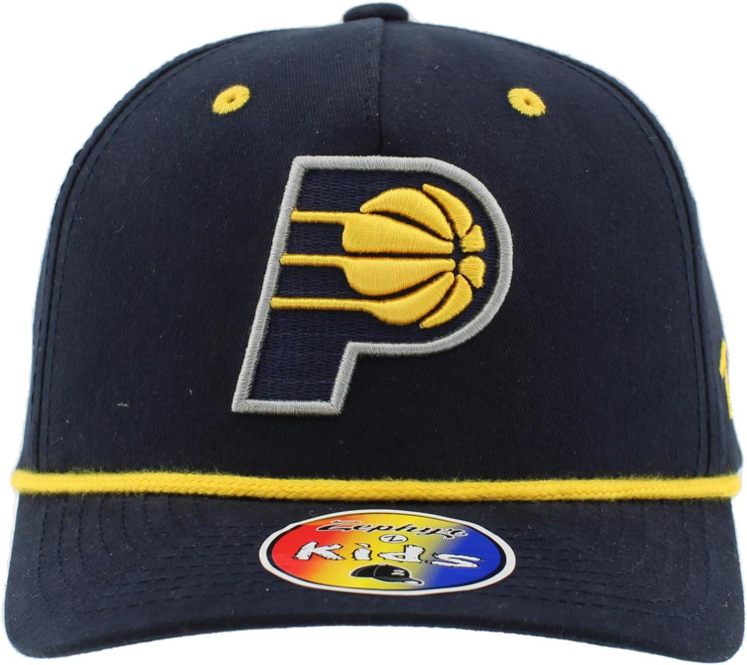 imageZHATS NBA Unisex Kids NBA Officially Licensed Youth Rope Hat Snapback MementoTeam Color