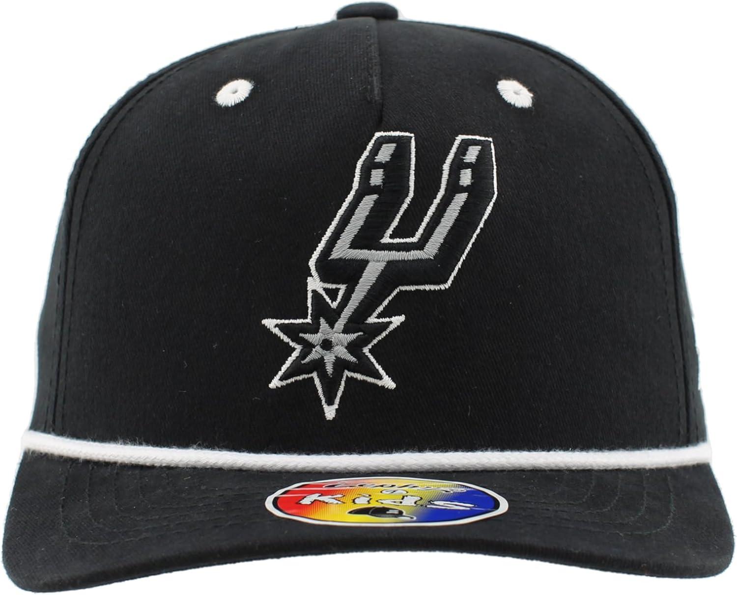 imageZHATS NBA Unisex Kids NBA Officially Licensed Youth Rope Hat Snapback MementoTeam Color