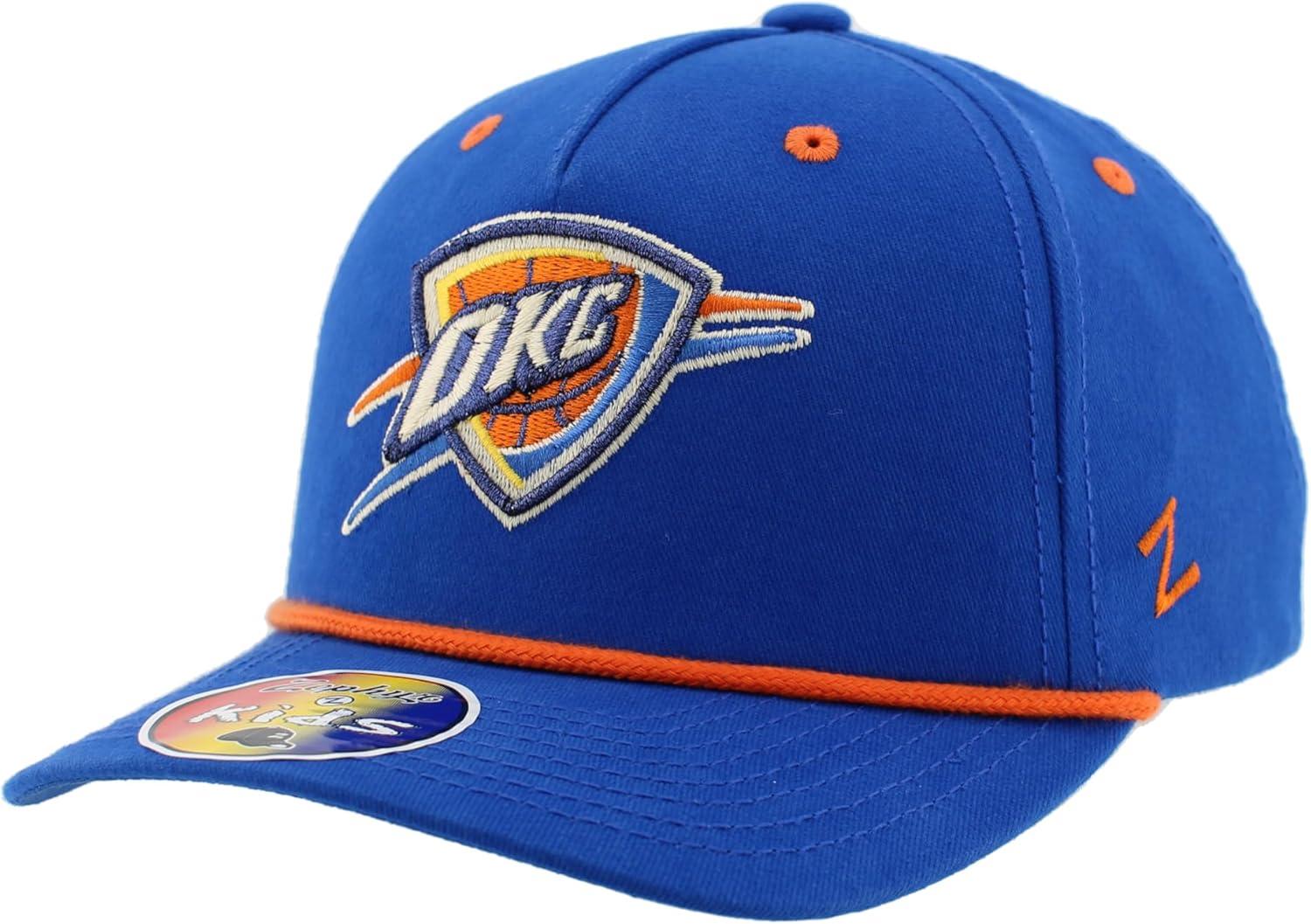 imageZHATS NBA Unisex Kids NBA Officially Licensed Youth Rope Hat Snapback MementoTeam Color