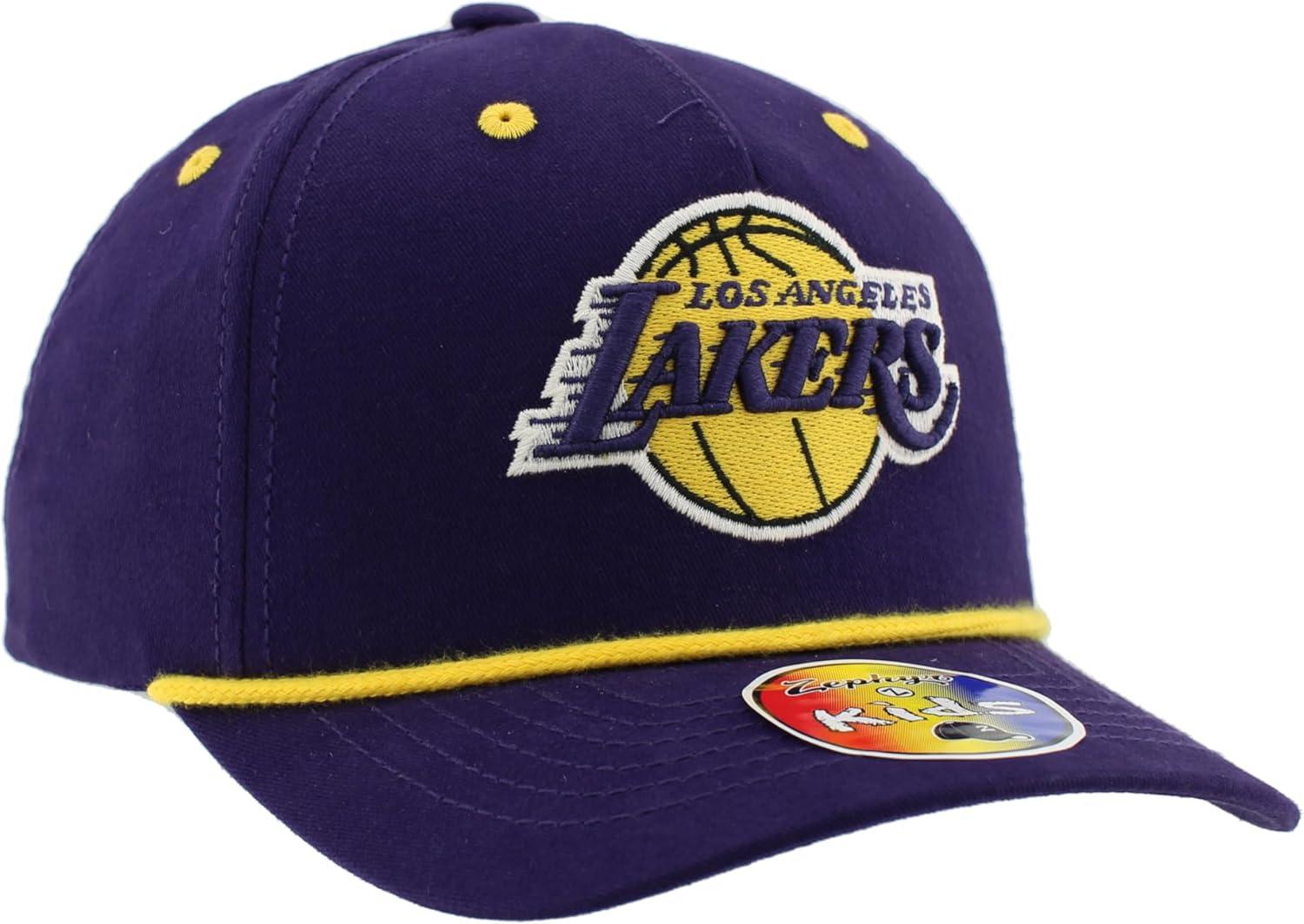 imageZHATS NBA Unisex Kids NBA Officially Licensed Youth Rope Hat Snapback MementoTeam Color