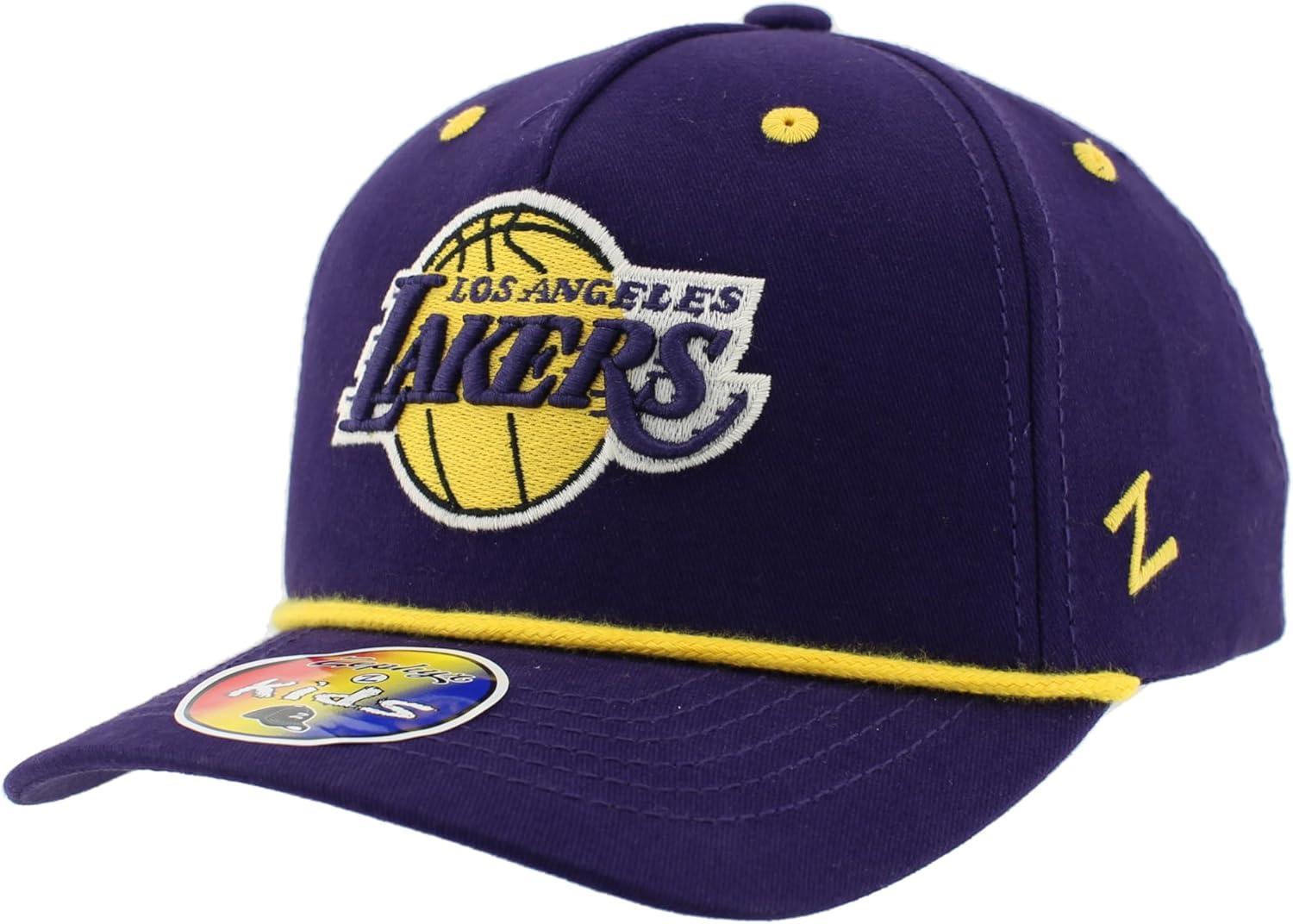 imageZHATS NBA Unisex Kids NBA Officially Licensed Youth Rope Hat Snapback MementoTeam Color