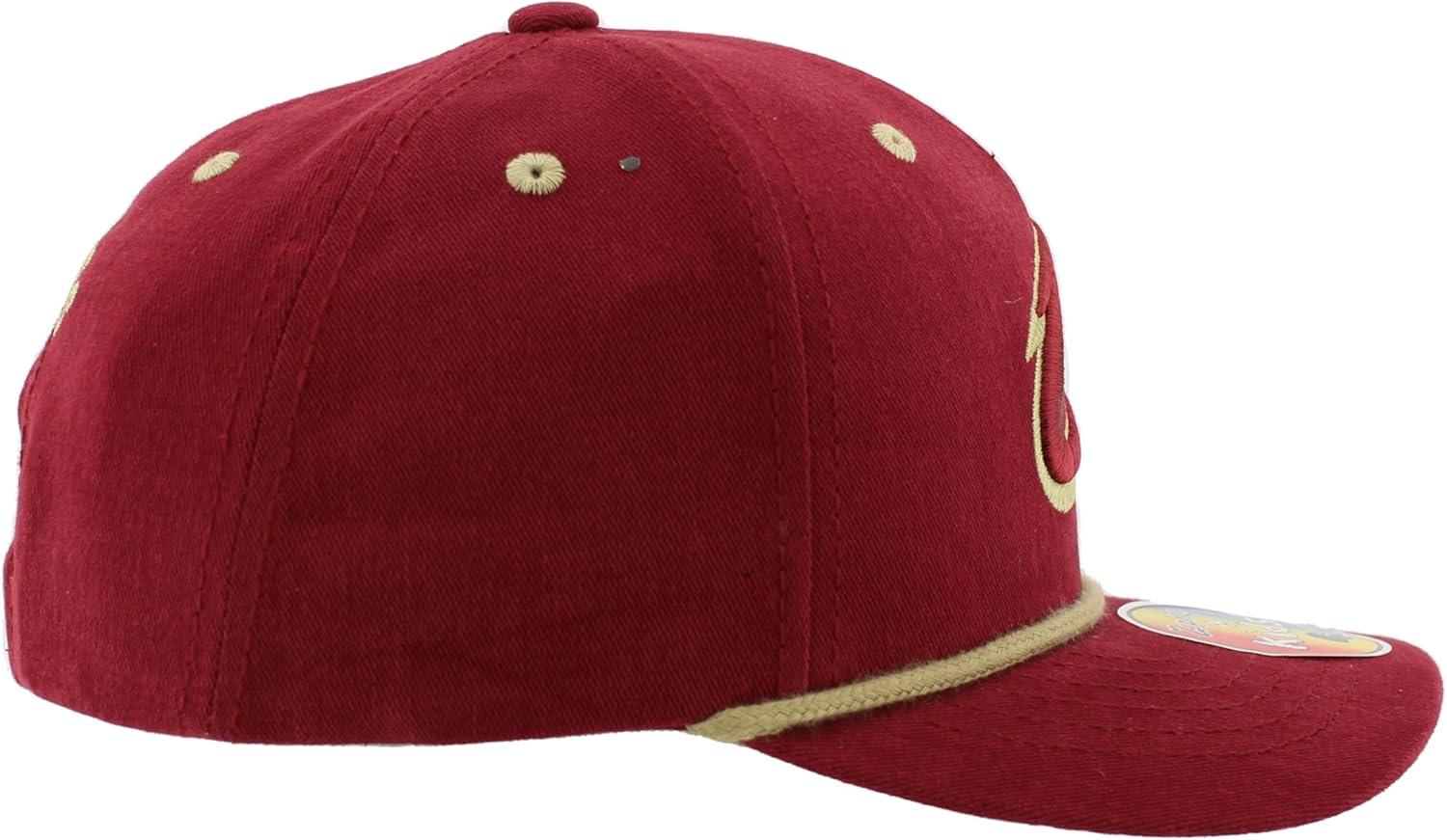 imageZHATS NBA Unisex Kids NBA Officially Licensed Youth Rope Hat Snapback MementoTeam Color