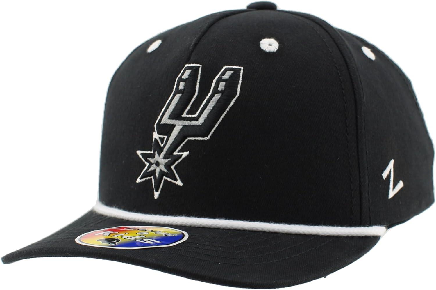 imageZHATS NBA Unisex Kids NBA Officially Licensed Youth Rope Hat Snapback MementoTeam Color