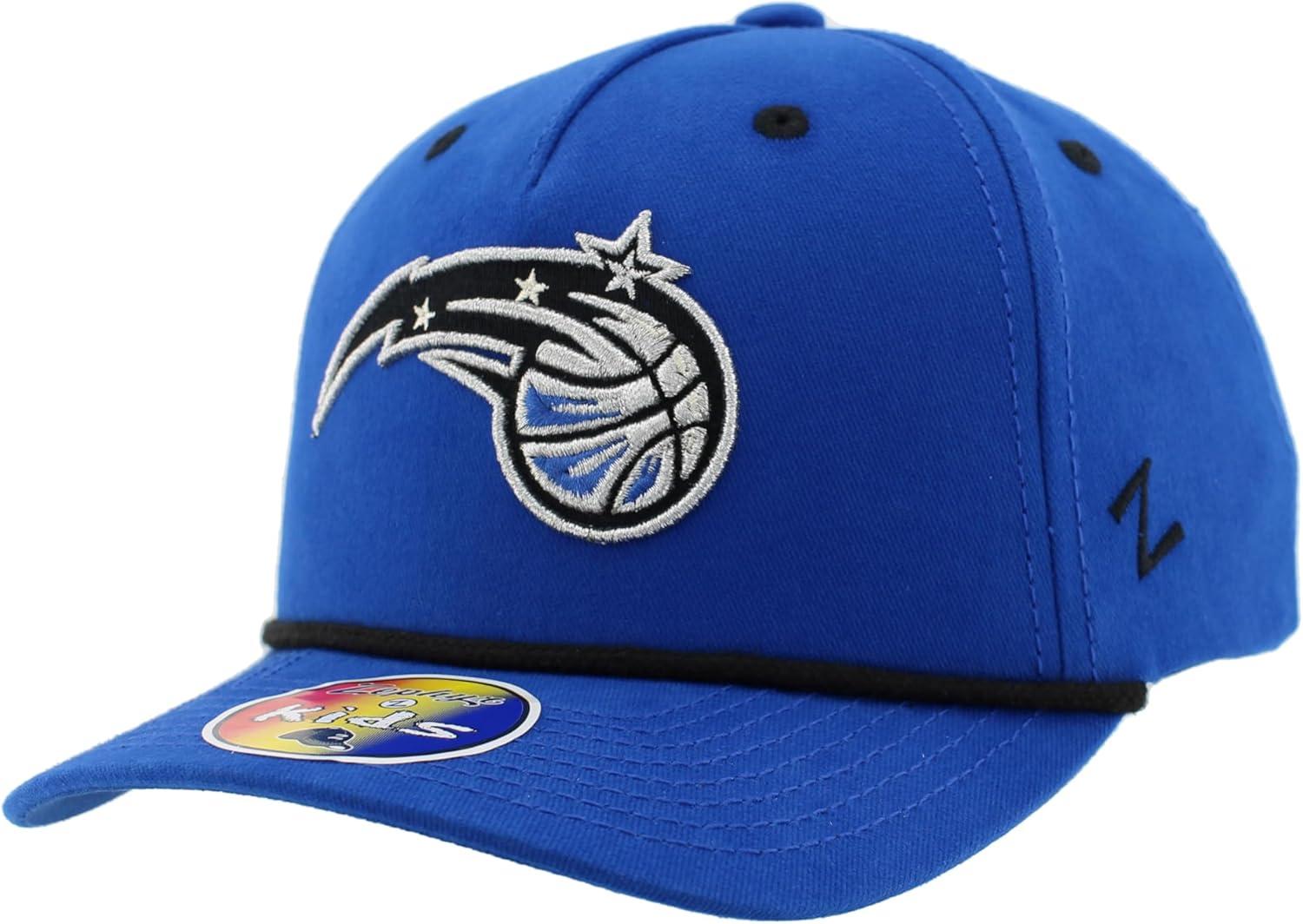 imageZHATS NBA Unisex Kids NBA Officially Licensed Youth Rope Hat Snapback MementoTeam Color