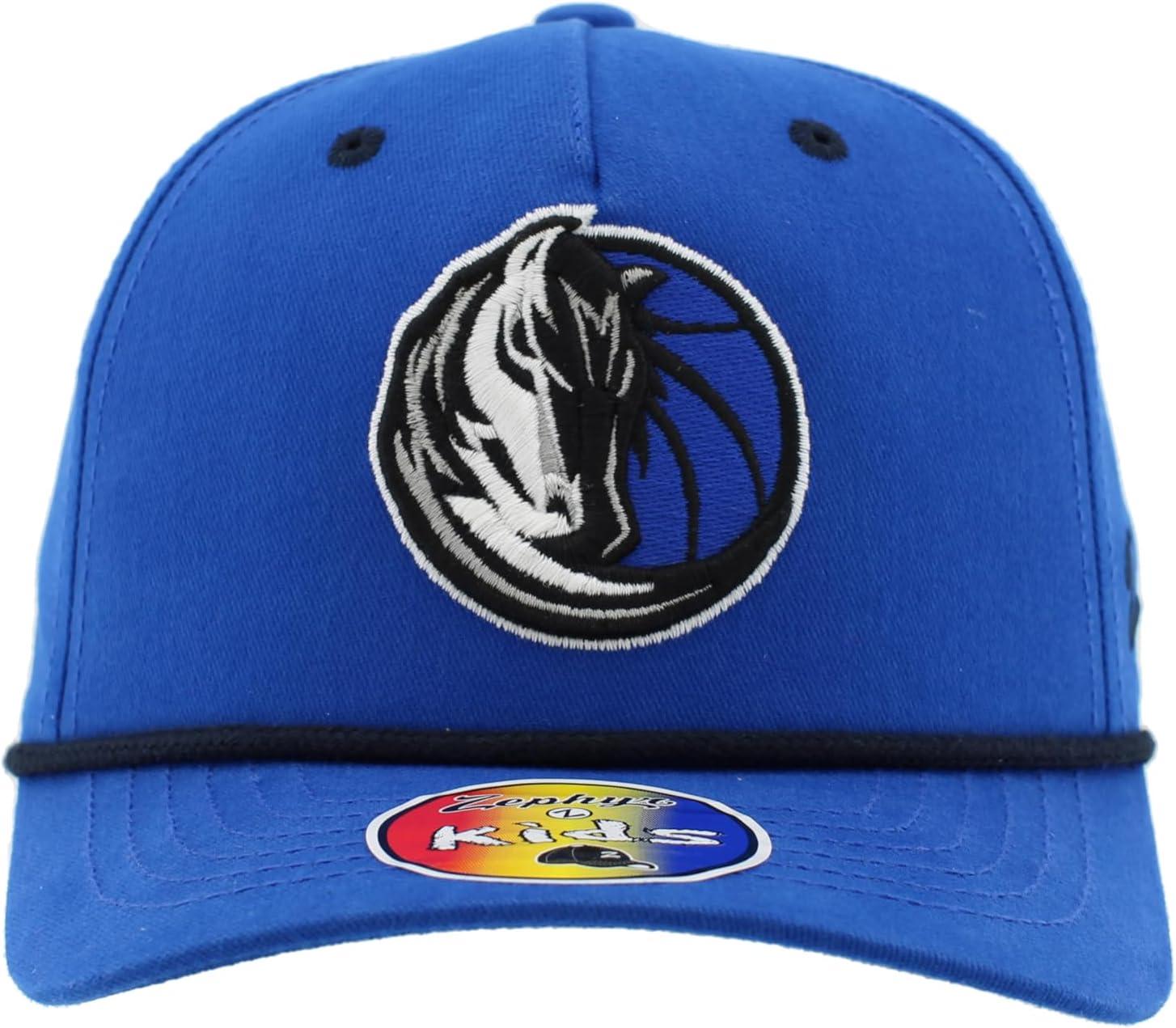 imageZHATS NBA Unisex Kids NBA Officially Licensed Youth Rope Hat Snapback MementoTeam Color