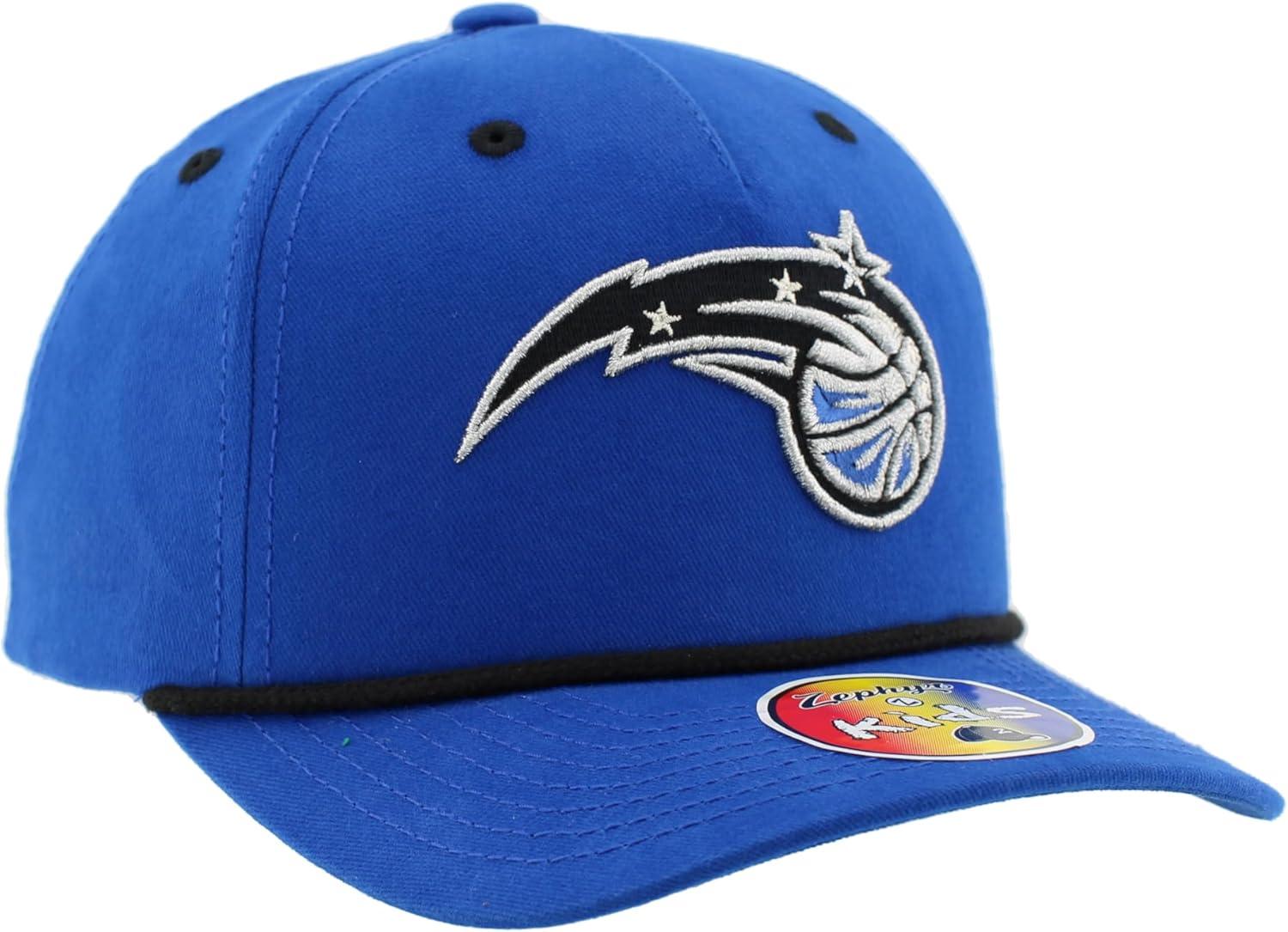 imageZHATS NBA Unisex Kids NBA Officially Licensed Youth Rope Hat Snapback MementoTeam Color