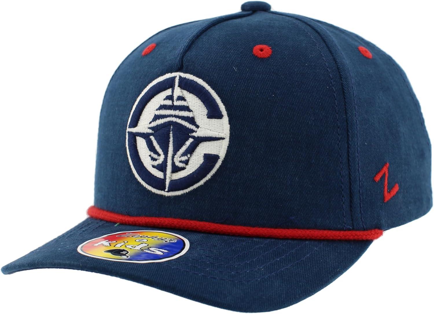 imageZHATS NBA Unisex Kids NBA Officially Licensed Youth Rope Hat Snapback MementoTeam Color