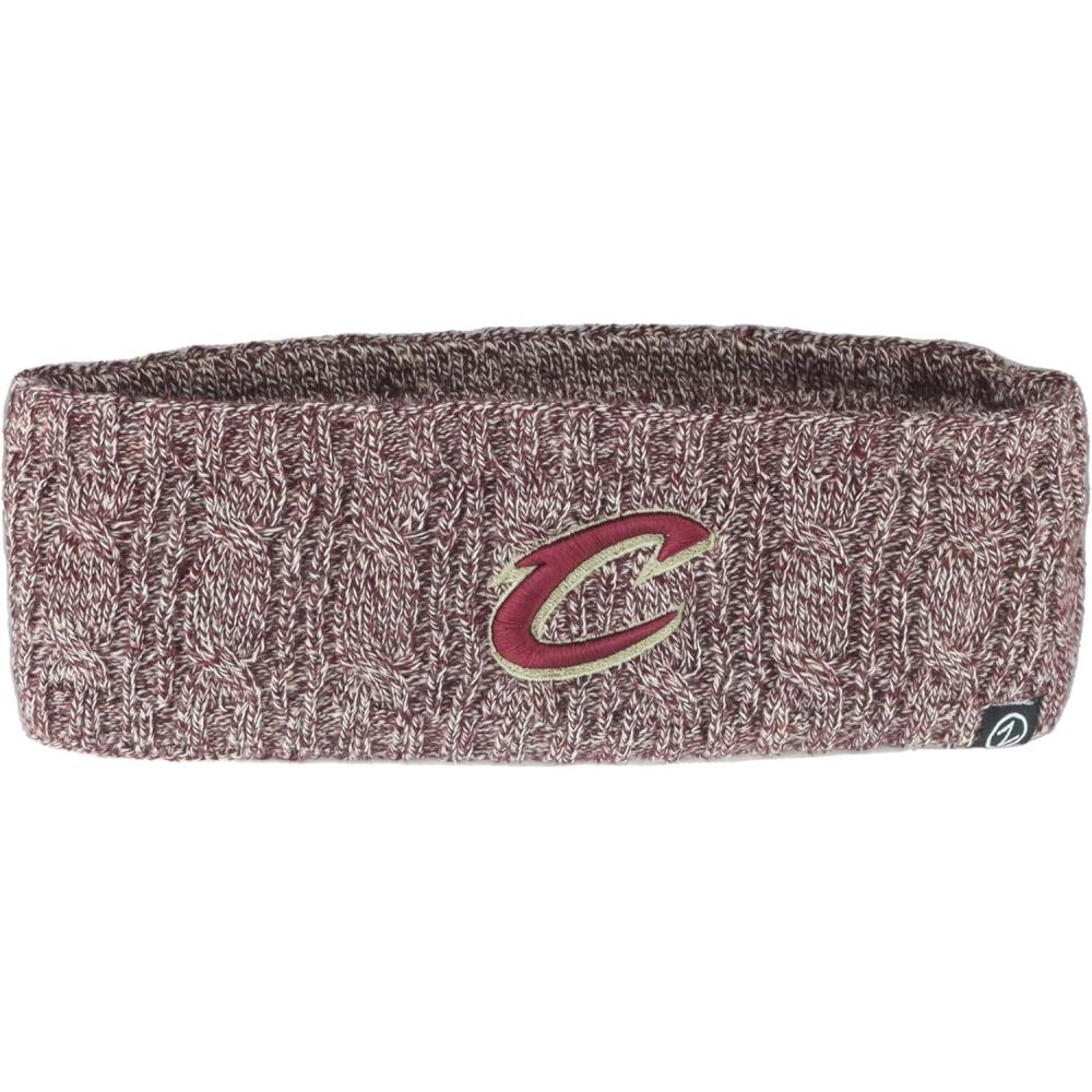 imageCleveland Cavaliers NBA Officially Licensed Headband Heathered Cable Knit