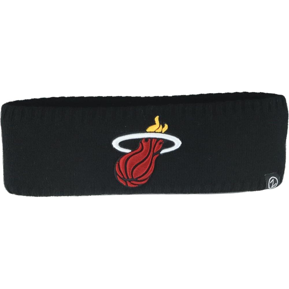 imageZHATS Miami Heat NBA Officially Licensed Knit Headband Team Color Icon