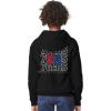 Blue 84 Kids’ NBA Officially Licensed Youth Hooded Sweatshirt Front/Back Press(Team Color)