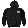 Blue 84 Kids’ NBA Officially Licensed Youth Hooded Sweatshirt Pop Echo Black(Black)