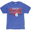 Blue 84 NBA Officially Licensed Bi-Blend T-Shirt Heathered Classic(Team Color)