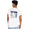 Blue 84 NBA Officially Licensed T-Shirt Front/Back White(White)