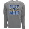 Blue 84 NBA Officially Licensed Tri-Blend Crewneck Sweatshirt Basketball Stars Heather Gray(Heather Gray)