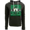 Blue 84 NBA Officially Licensed Tri-Blend Hooded Sweatshirt Basketball Stars Team Color(Boston Celtics)