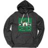 Blue 84 NBA Officially Licensed Tri-Blend Hooded Sweatshirt Basketball Stars Team Color(Boston Celtics)