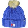ZHATS NBA Womens NBA Officially Licensed Women’s Beanie Faux Fur Pom(Team Color)