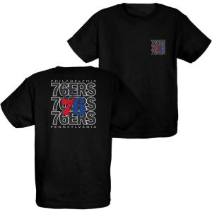 Blue 84 Unisex Kid’s NBA Officially Licensed Youth T-Shirt Front/Back Press(Team Color)