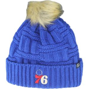 ZHATS NBA Womens NBA Officially Licensed Women’s Beanie Faux Fur Pom(Team Color)