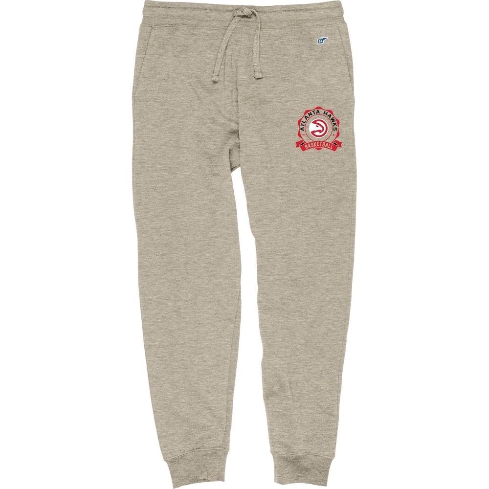 imageNBA Officially Licensed Sweatpants Jogger OatmealAtlanta Hawks