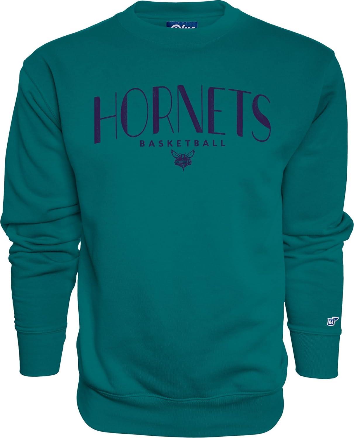 imageBlue 84 NBA Officially Licensed Crewneck Sweatshirt Embroidery Basketball ArchTeam Color