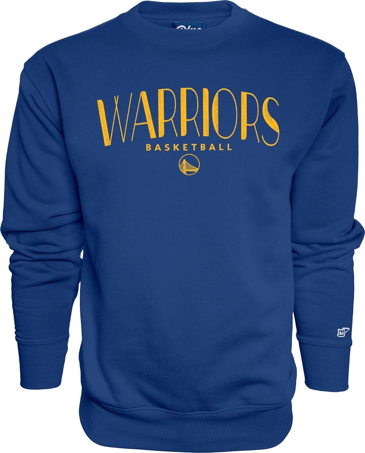 imageBlue 84 NBA Officially Licensed Crewneck Sweatshirt Embroidery Basketball ArchTeam Color